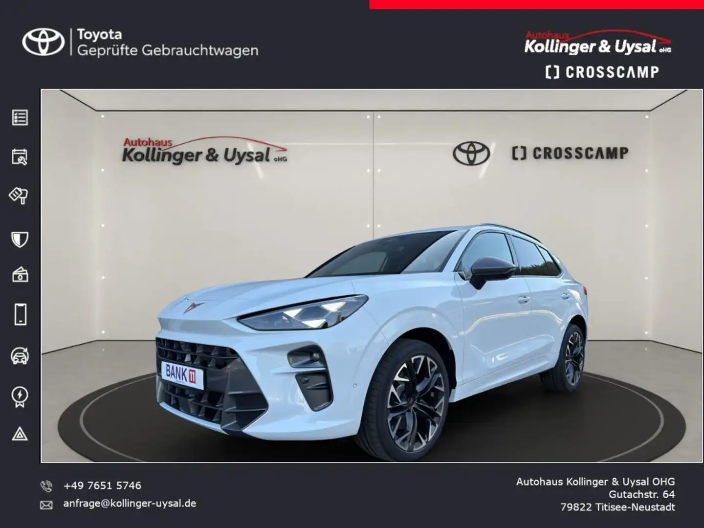 CUPRA Terramar 2.0 TSI 4Drive DSG VZ | AHK | Pano | Sennheiser Weiß - 1