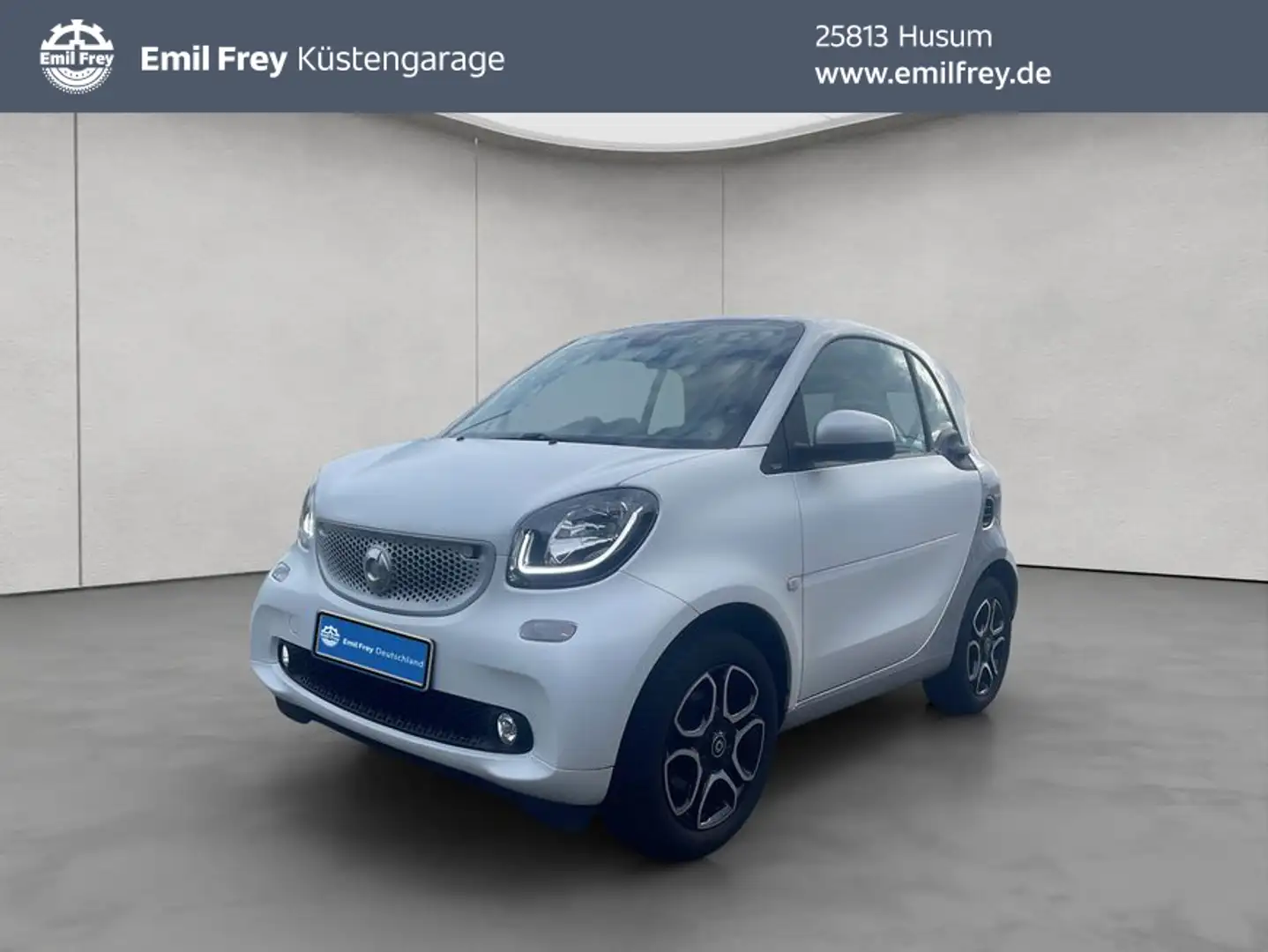 smart forTwo fortwo coupe prime NAVI RFK PANO SHZ BT GJR Blanco - 1