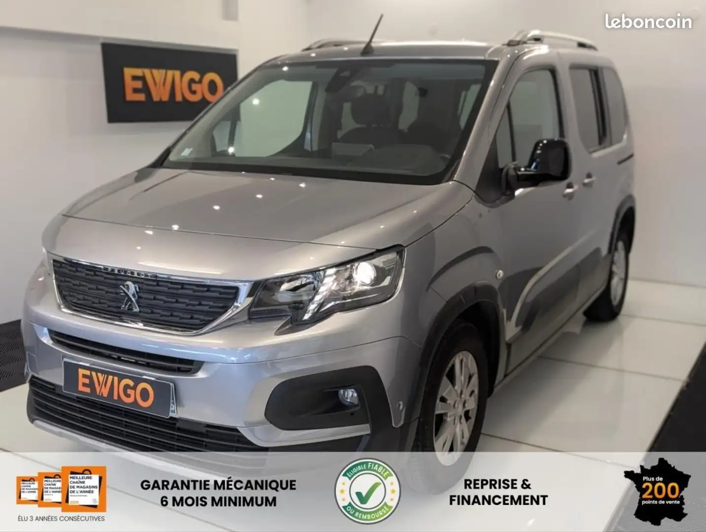 Peugeot Rifter COMBI 1.5 BLUEHDI 130 L1 ALLURE PACK START-STOP Gris - 1