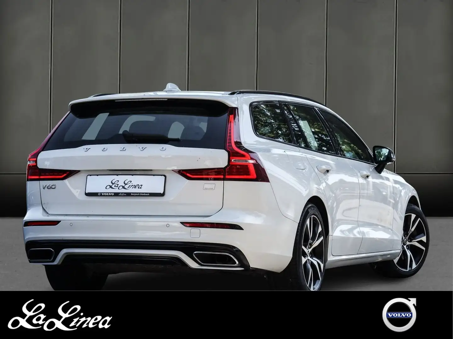 Volvo V60 T6 Kombi R Design Expression Recharge Plug-In H... Blanc - 2