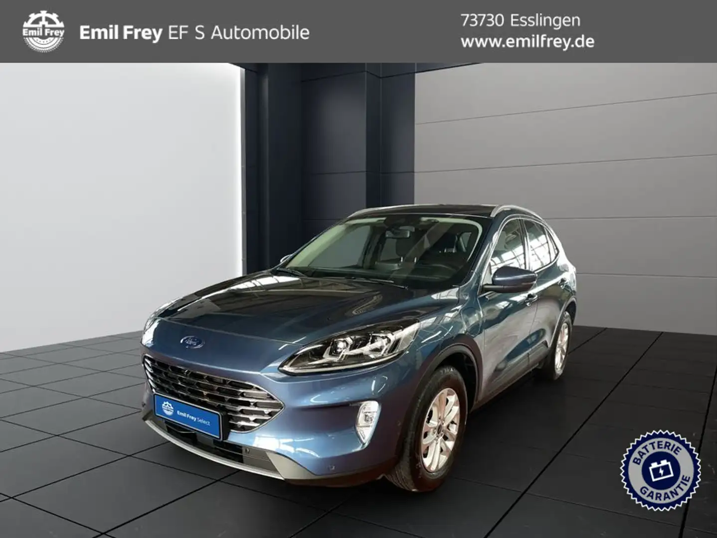 Ford Kuga 2.5 Duratec PHEV TITANIUM Bleu - 1