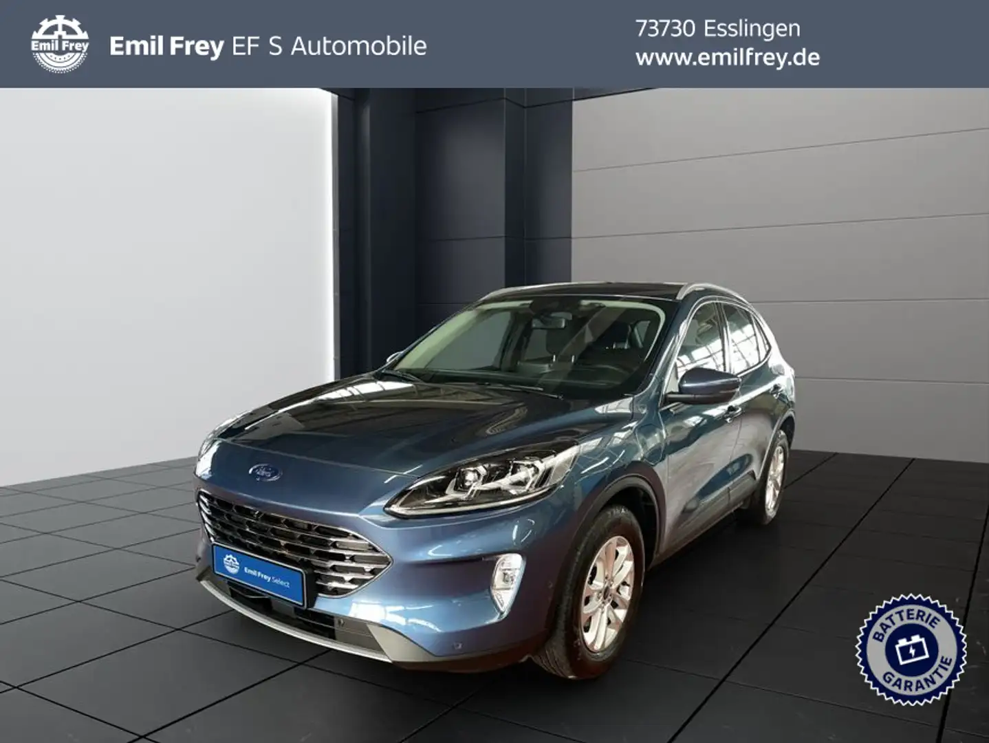Ford Kuga 2.5 Duratec PHEV TITANIUM Bleu - 1
