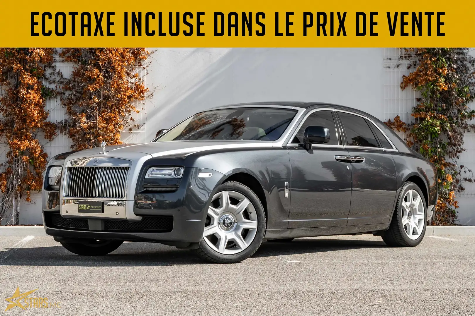 Rolls-Royce Ghost Ghost 6.6 V12 570ch SWB A Gris - 1