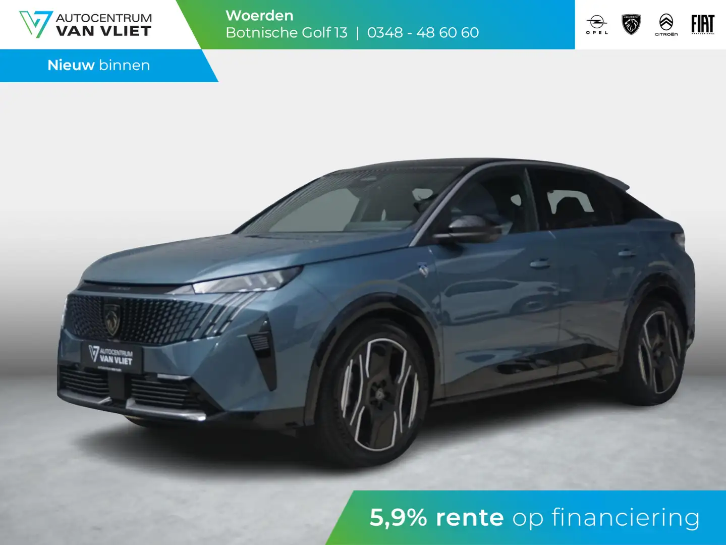 Peugeot 3008 e-3008 GT 73 kWh Leder interieur | Focal audio Blauw - 1