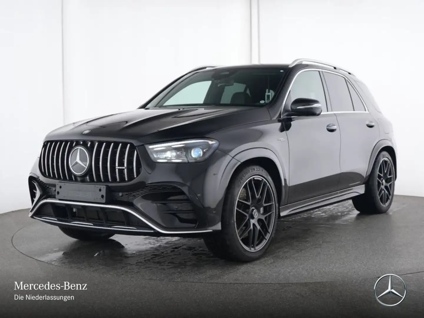 Mercedes-Benz GLE 53 AMG GLE 53 HYBRID 4M PANO+360+AHK+MULTIBEAM+22"+HUD+9G Schwarz - 2