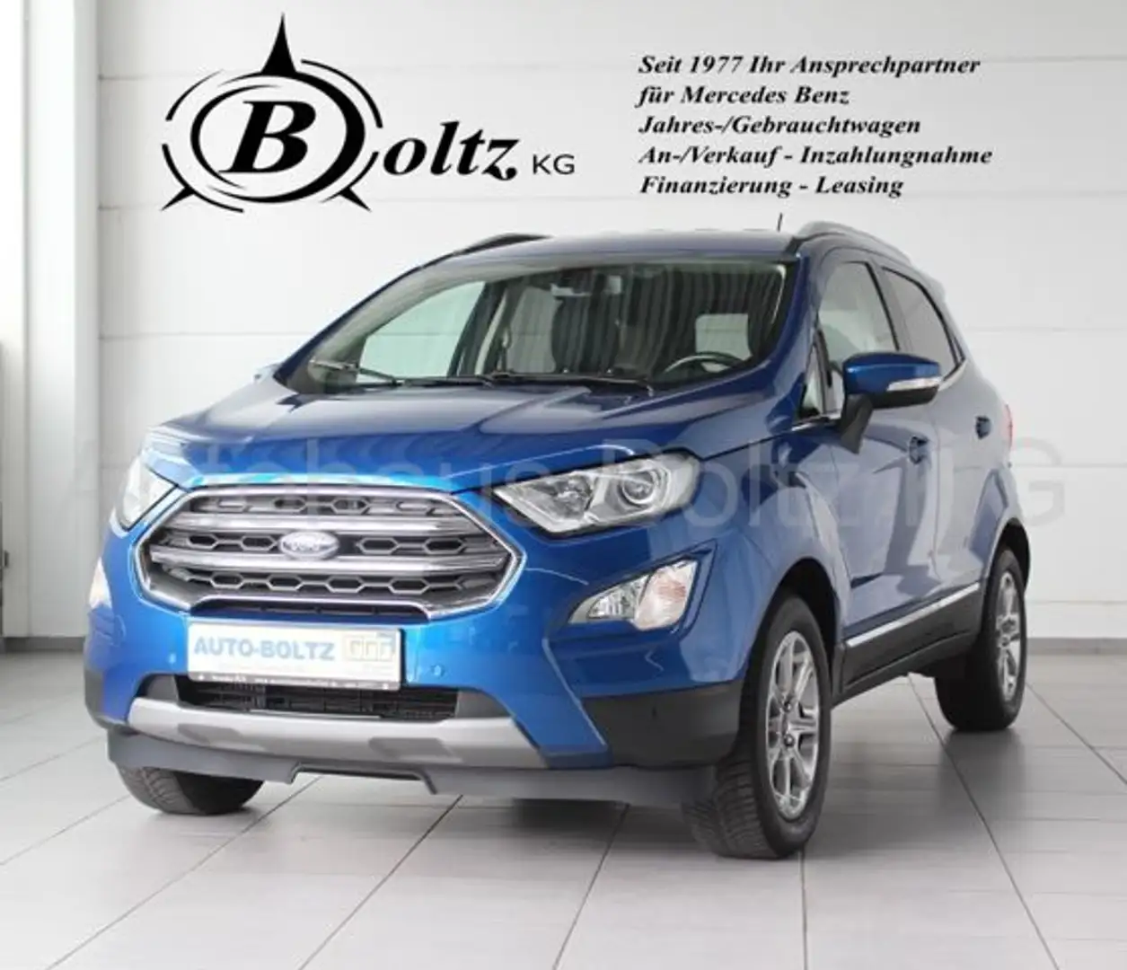 Ford EcoSport Titanium Sync 3 Diebstahlw. Cool & Sound Blau - 1