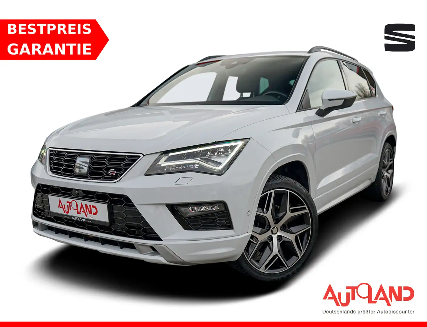 SEAT Ateca 2.0 TSI Xperience 4Drive LED Navi ACC 360° Weiß - 1