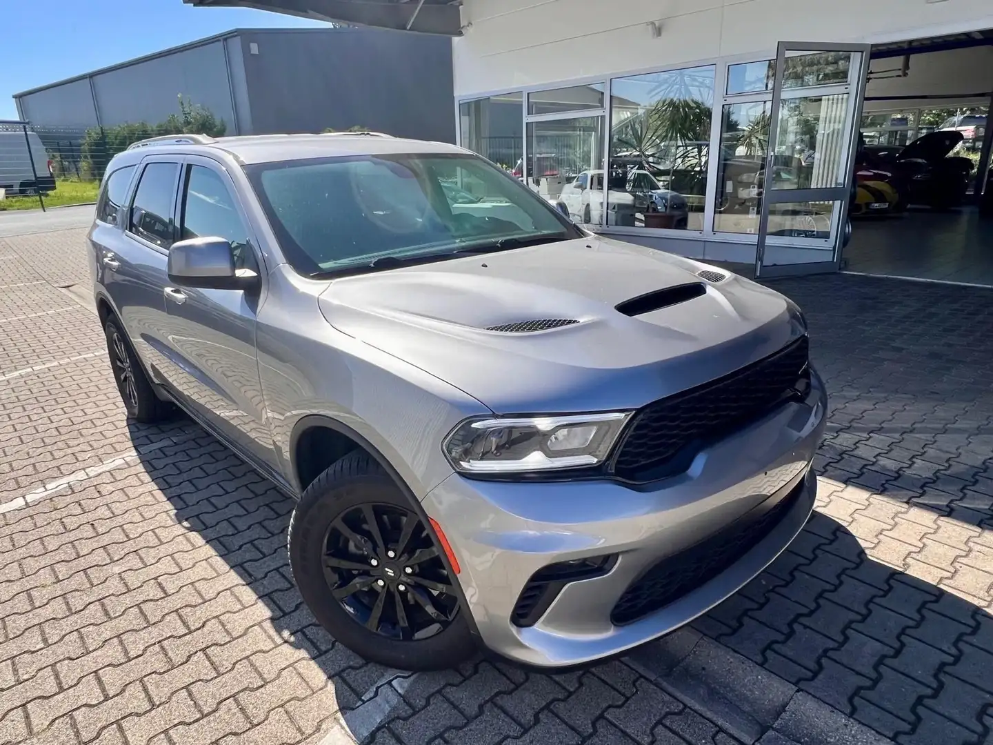 Dodge Durango 3,6 4x4 7 Sitzer Leder Facelift LPG GAS Silber - 1