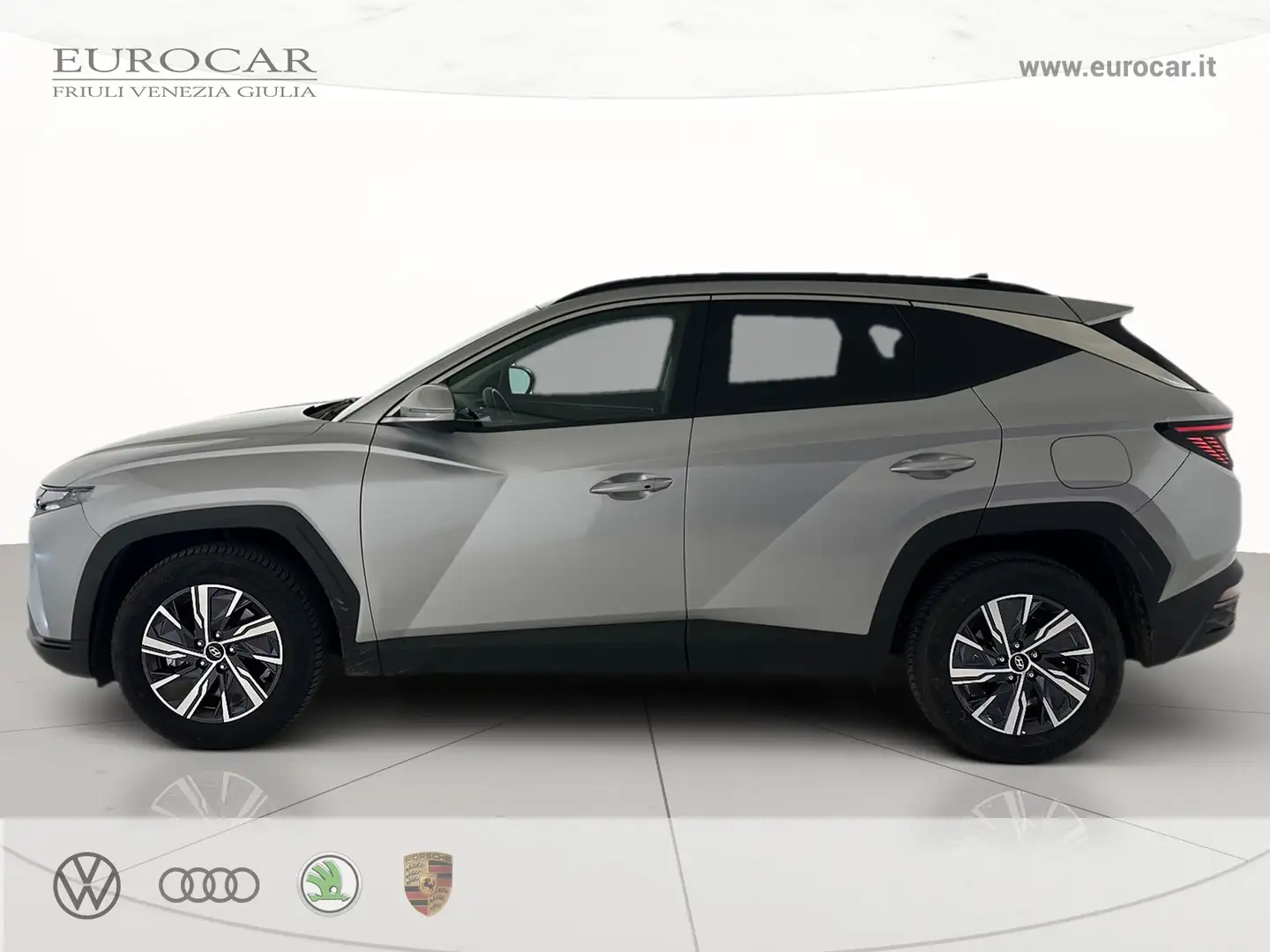 Hyundai TUCSON 1.6 hev nline 2wd auto Grigio - 2