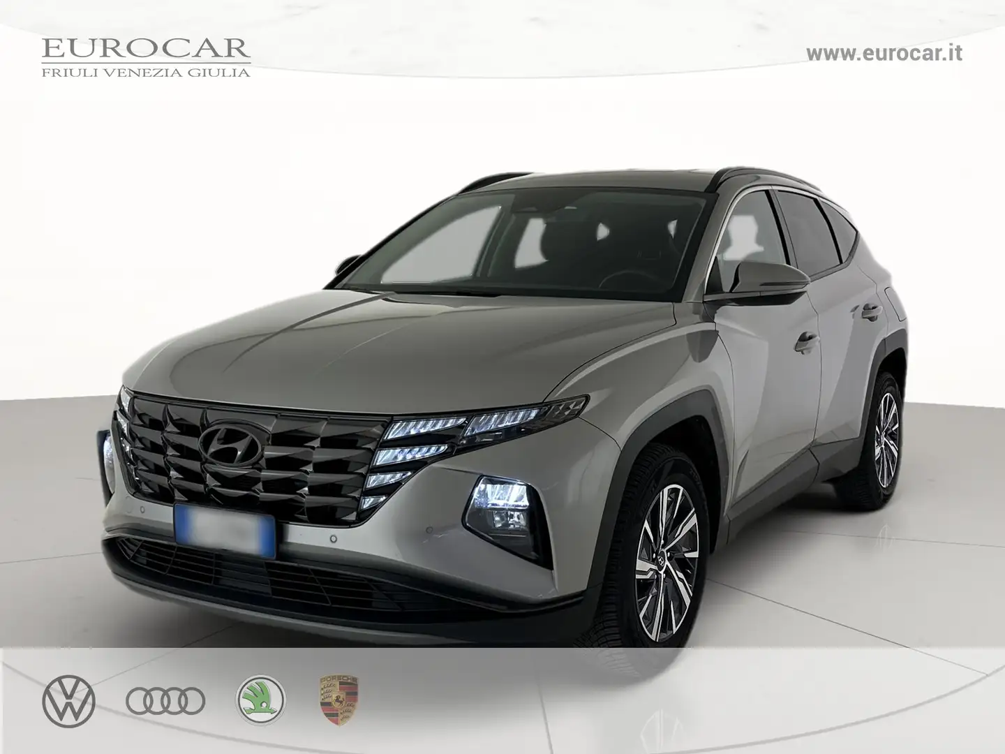 Hyundai TUCSON 1.6 hev nline 2wd auto Grigio - 1