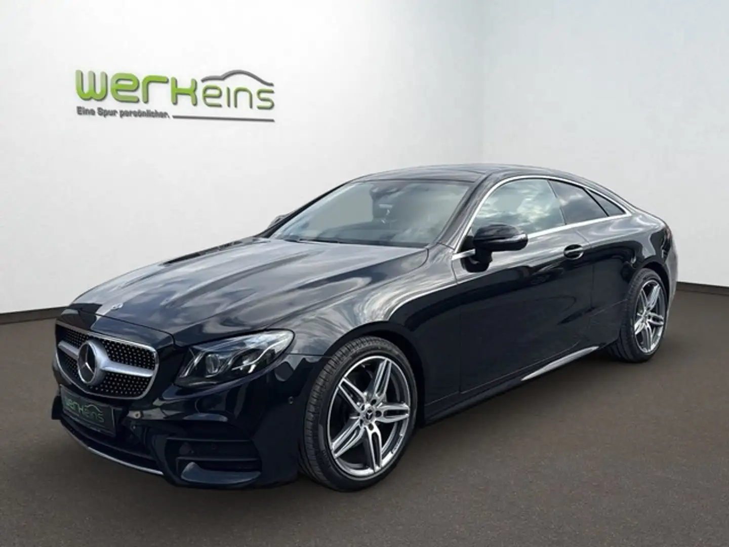 Mercedes-Benz E 300 d Coupe AMG LED Leder Pano Multibeam Nero - 1