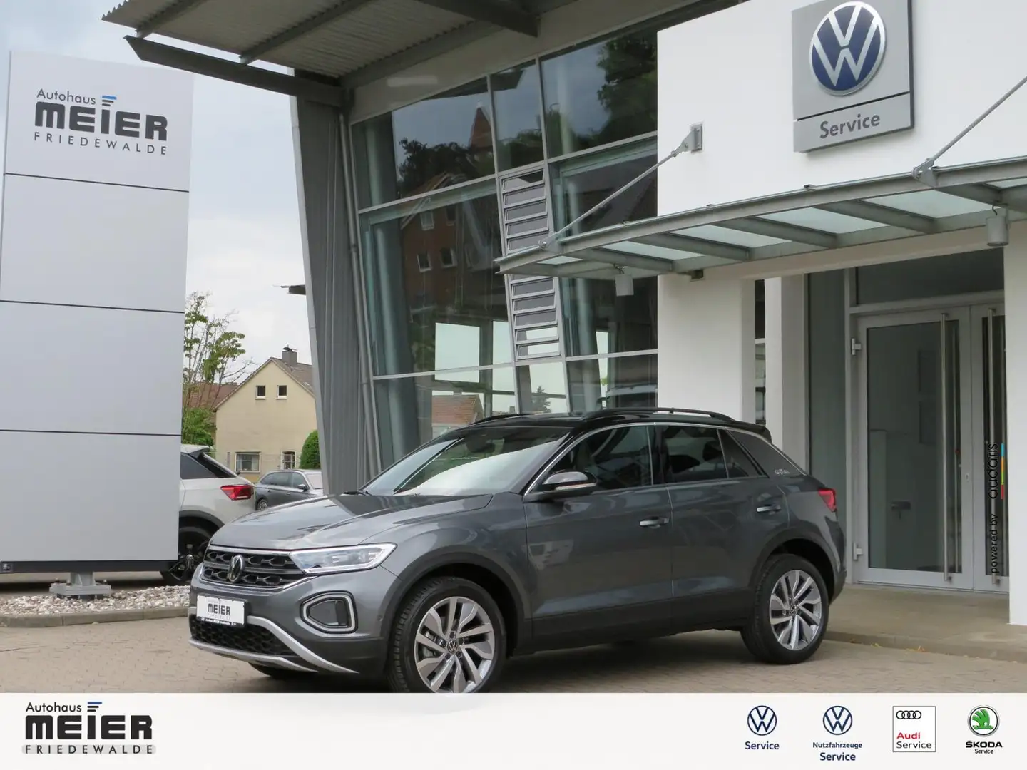 Volkswagen T-Roc 1.5TSI DSG GOAL AHK NAVI Kamera ACC LED Grigio - 1