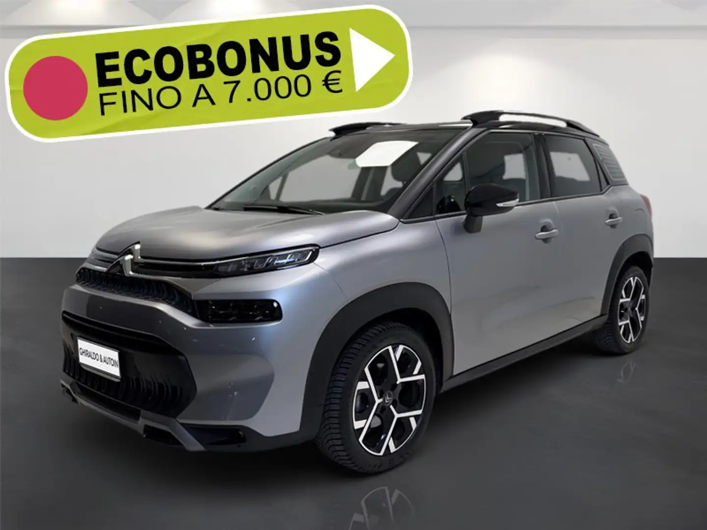 Citroen C3 Aircross I 2021 1.5 bluehdi Shine Pack s&s 120cv eat6 Grigio - 1