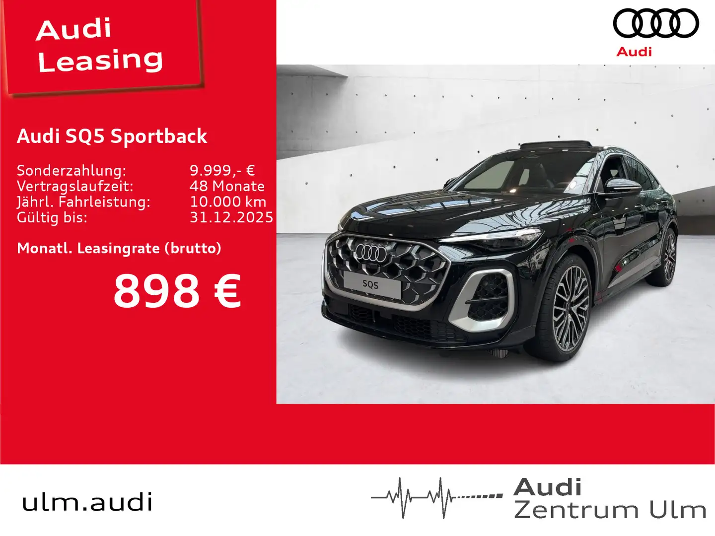 Audi SQ5 TFSI 21 LEDER PANO TECH PRO 5J.GAR Schwarz - 1