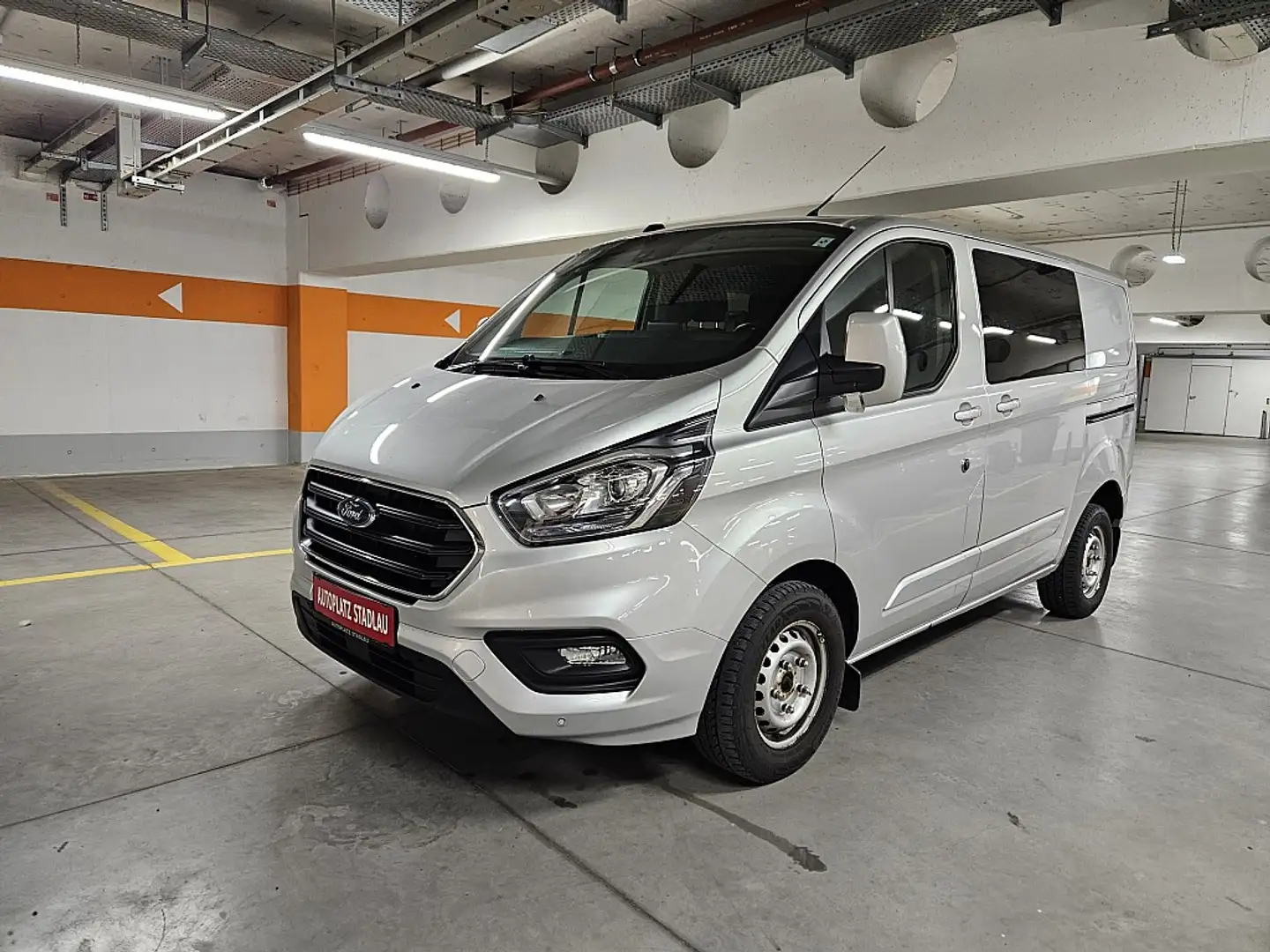 Ford Transit Custom Kasten DK 2,0 TDCi L1H1 300 Aut. Silber - 1