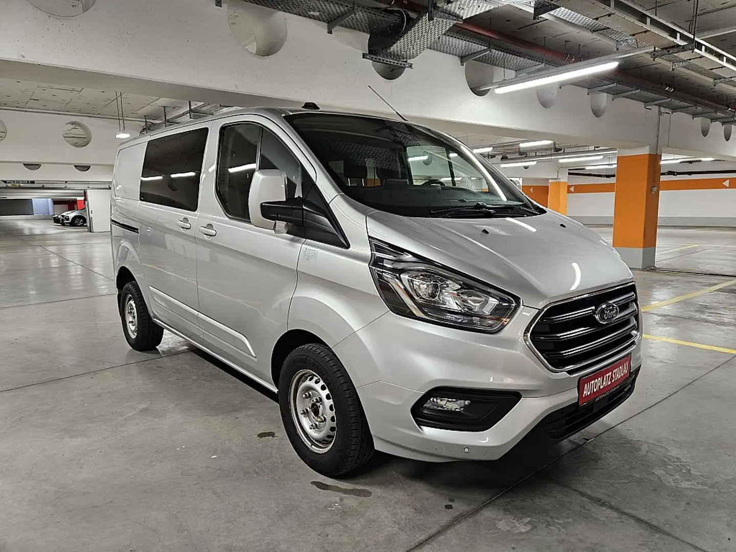 Ford Transit Custom Kasten DK 2,0 TDCi L1H1 300 Aut. Silber - 2
