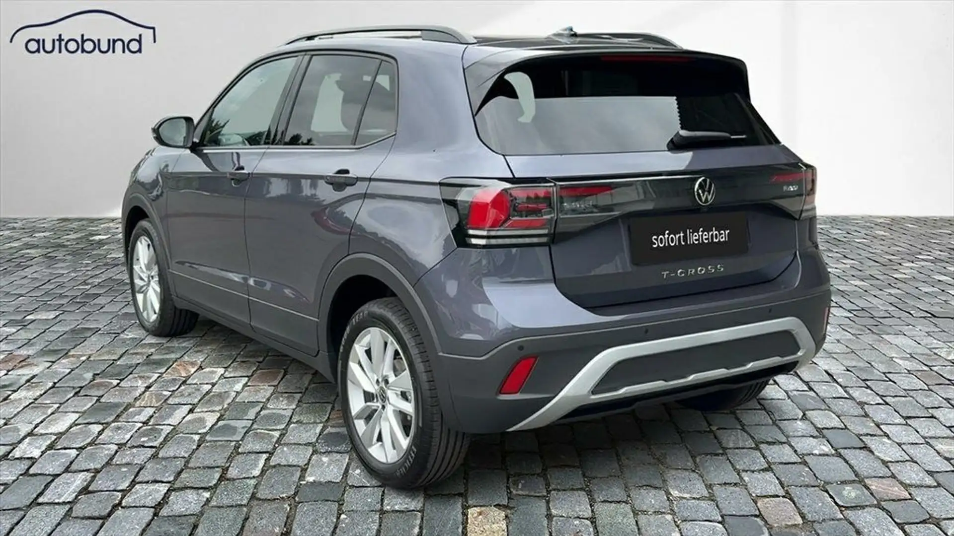 Volkswagen T-Cross 1,5 TSI DSG Advanced AHK Keyless Navi Grigio - 2