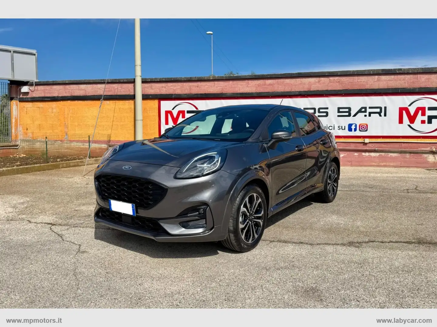 Ford Puma PUMA ST-LINE 1.0 AUTOMATICA 125CV 800 KM IVA ESPOS Gris - 1