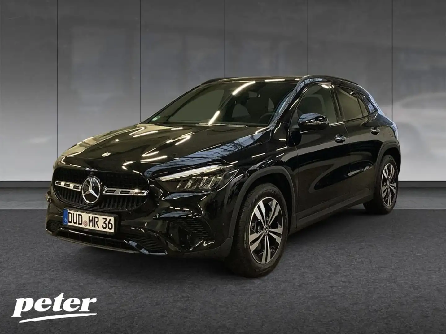 Mercedes-Benz GLA 220 d 4MATIC PROGRESSIV+NIGHT+PARKAS+18"+AHK Negro - 1