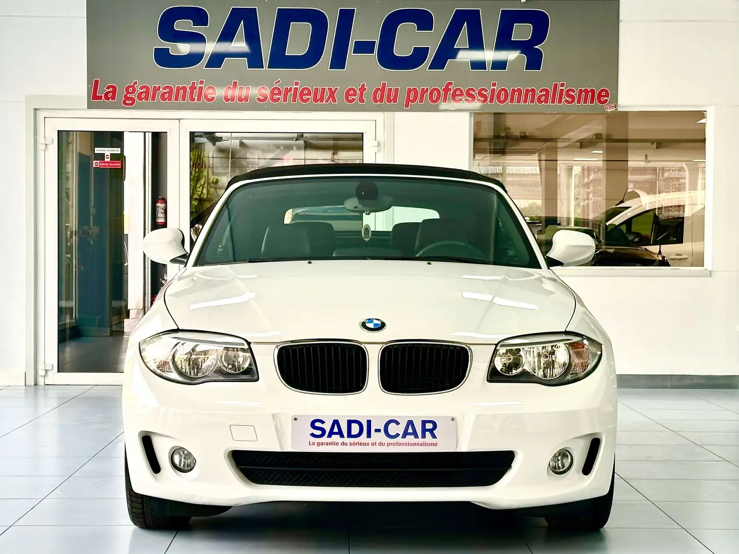 BMW 120 d 163cv CABRIO Blanc - 2