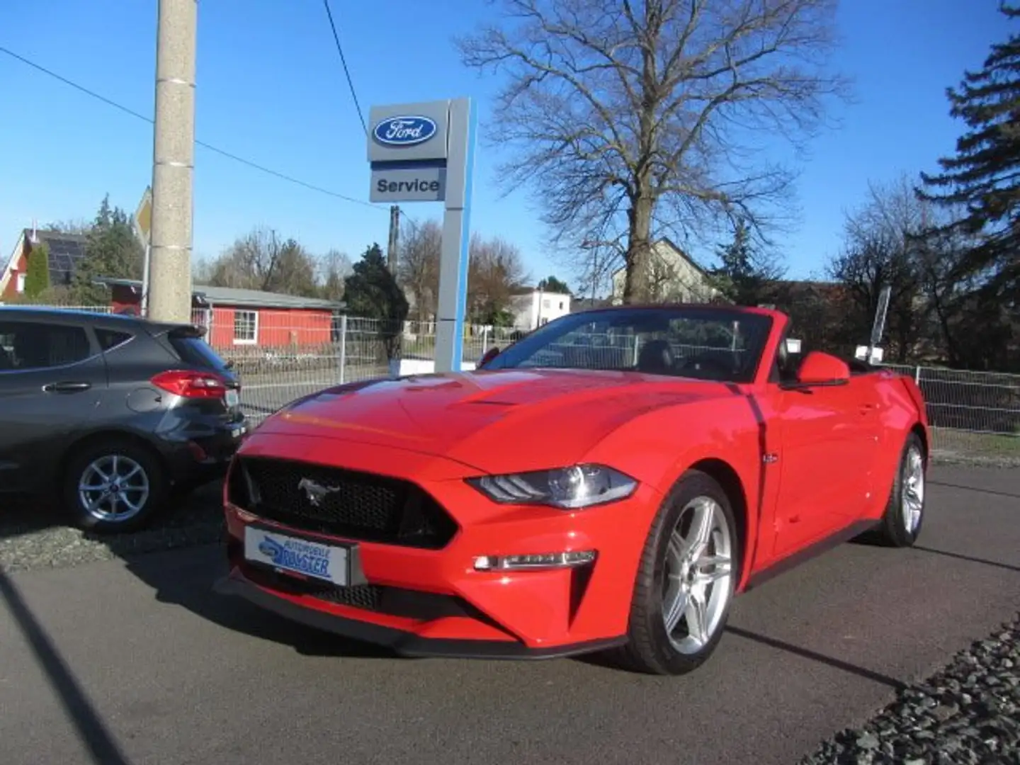 Ford Mustang GT Convertible V8 - 5 Liter mit 10 Gang Automatik Rosso - 1