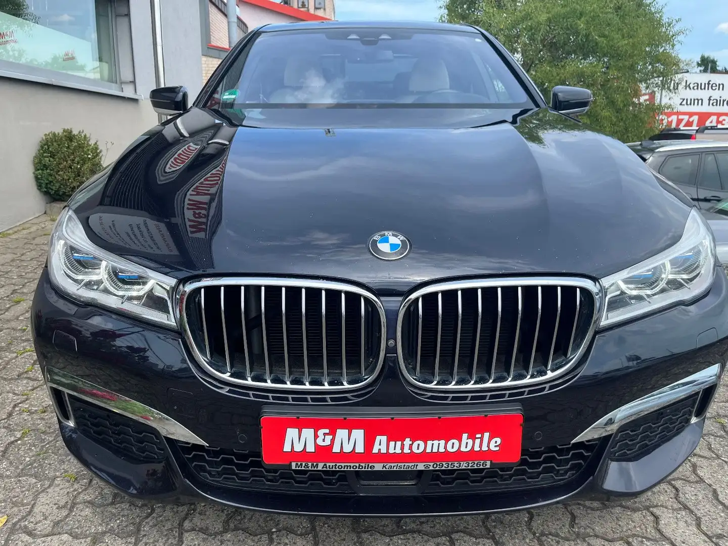 BMW 740 d xDrive M-Sport Paket LASER+20"+Displ.KEY+SD Negro - 2