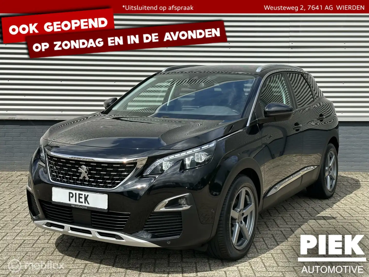 Peugeot 3008 1.2 e-THP Allure AUTOMAAT, TOPSTAAT Zwart - 1