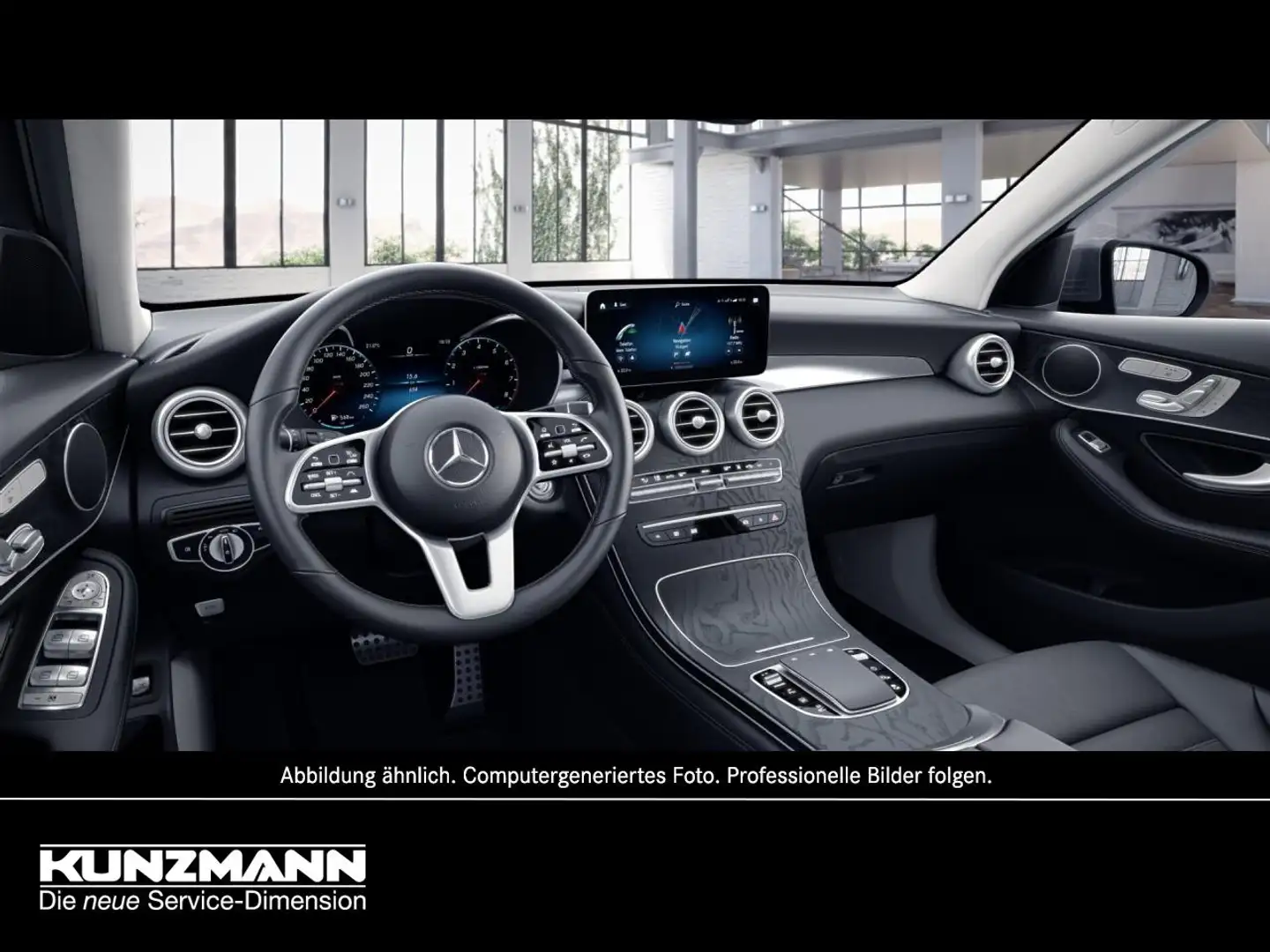 Mercedes-Benz GLC 300 de 4M AMG Distronic Memory EasyPack 360° Grau - 2