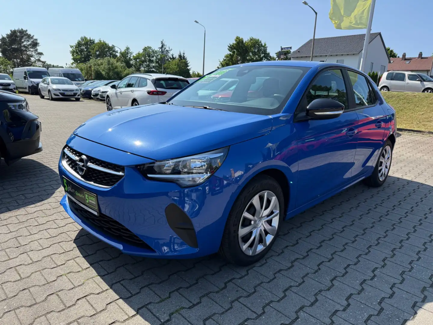 Opel Corsa F 1.2 Navi+SHZ+Winterp.+Kam.+PDC+SpurH Blau - 2