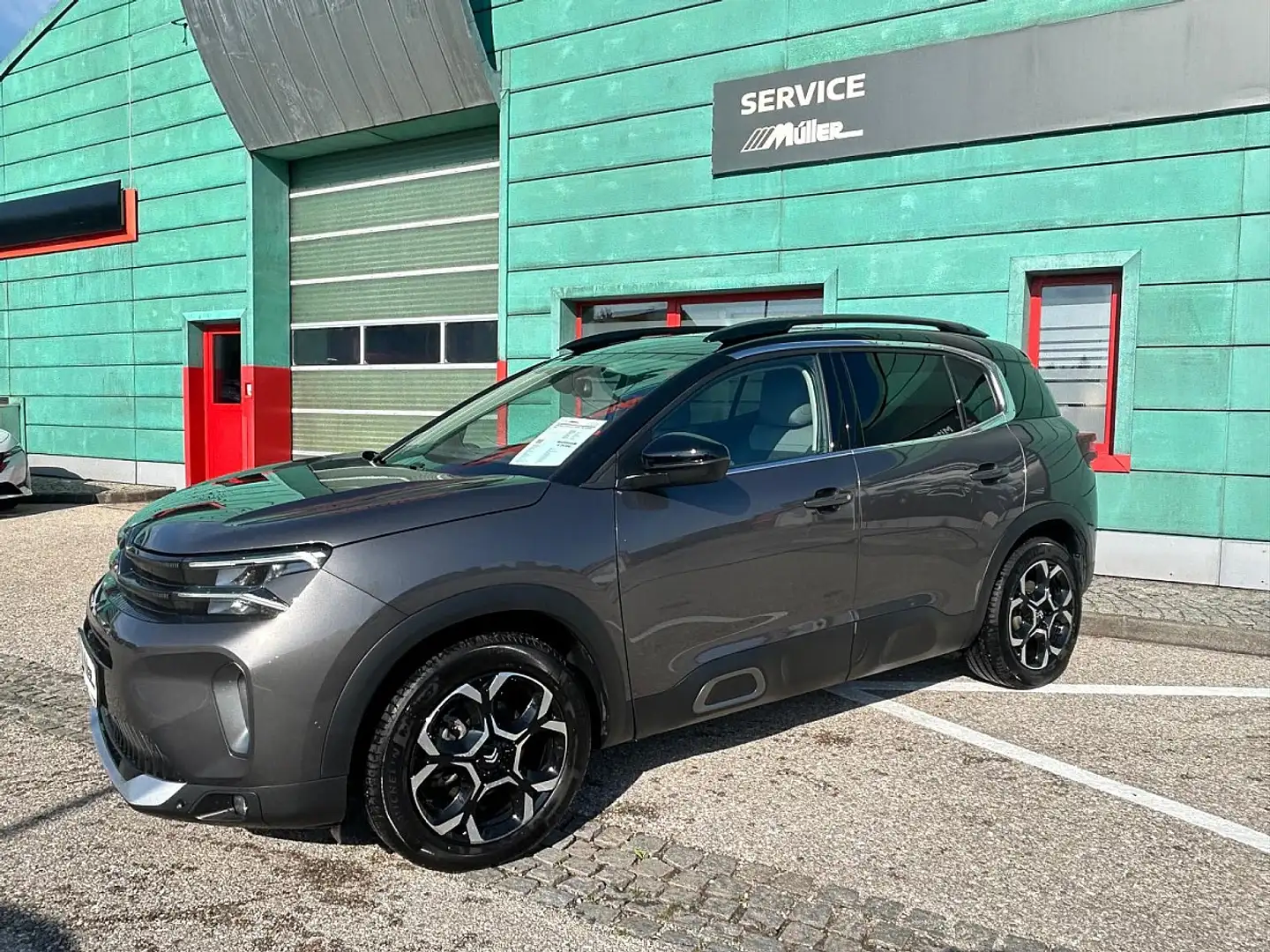 Citroen C5 Aircross mHEV 136 e-DSC6 Max, Glasdach, uvm.... Grau - 2
