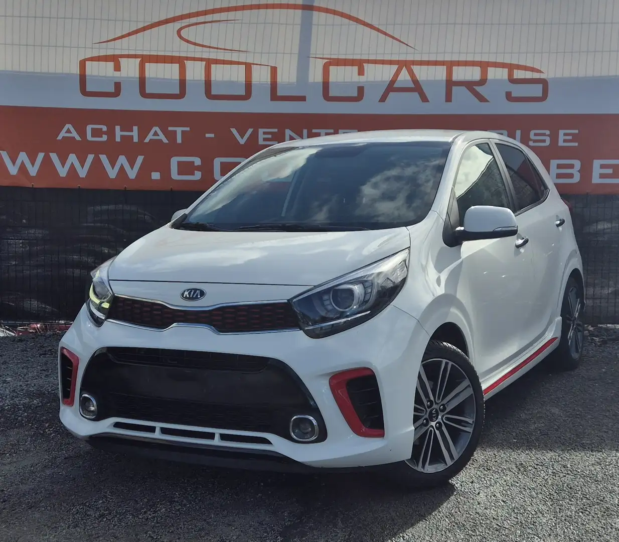 Kia Picanto 1.0i GT Line - EU6 - GARANTIE 1AN - Weiß - 1