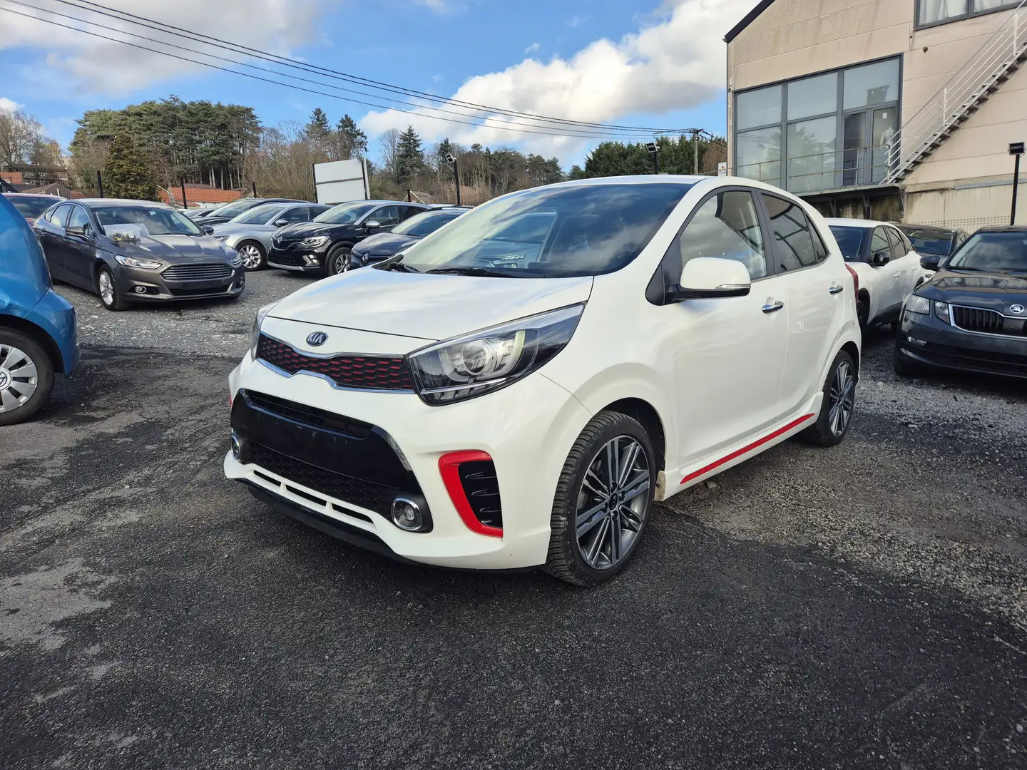 Kia Picanto 1.0i GT Line - EU6 - GARANTIE 1AN - Weiß - 2