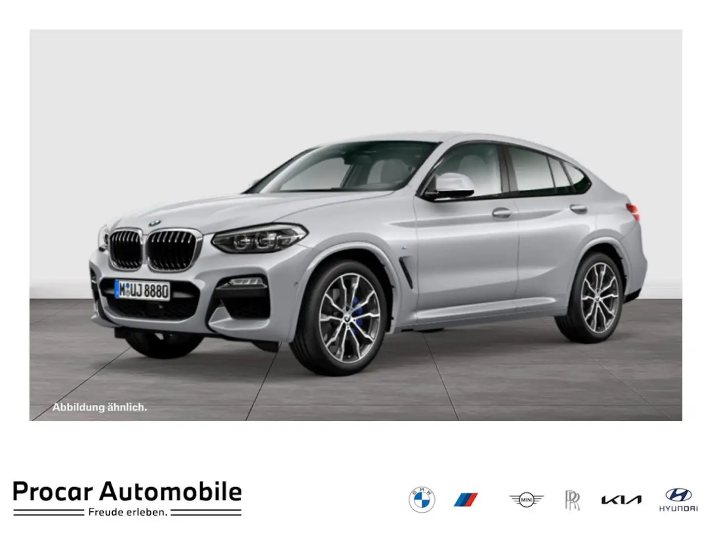 BMW X4 xDrive30i M SPORT+ACC+HiFi+HuD+AHK+PA Grau - 1
