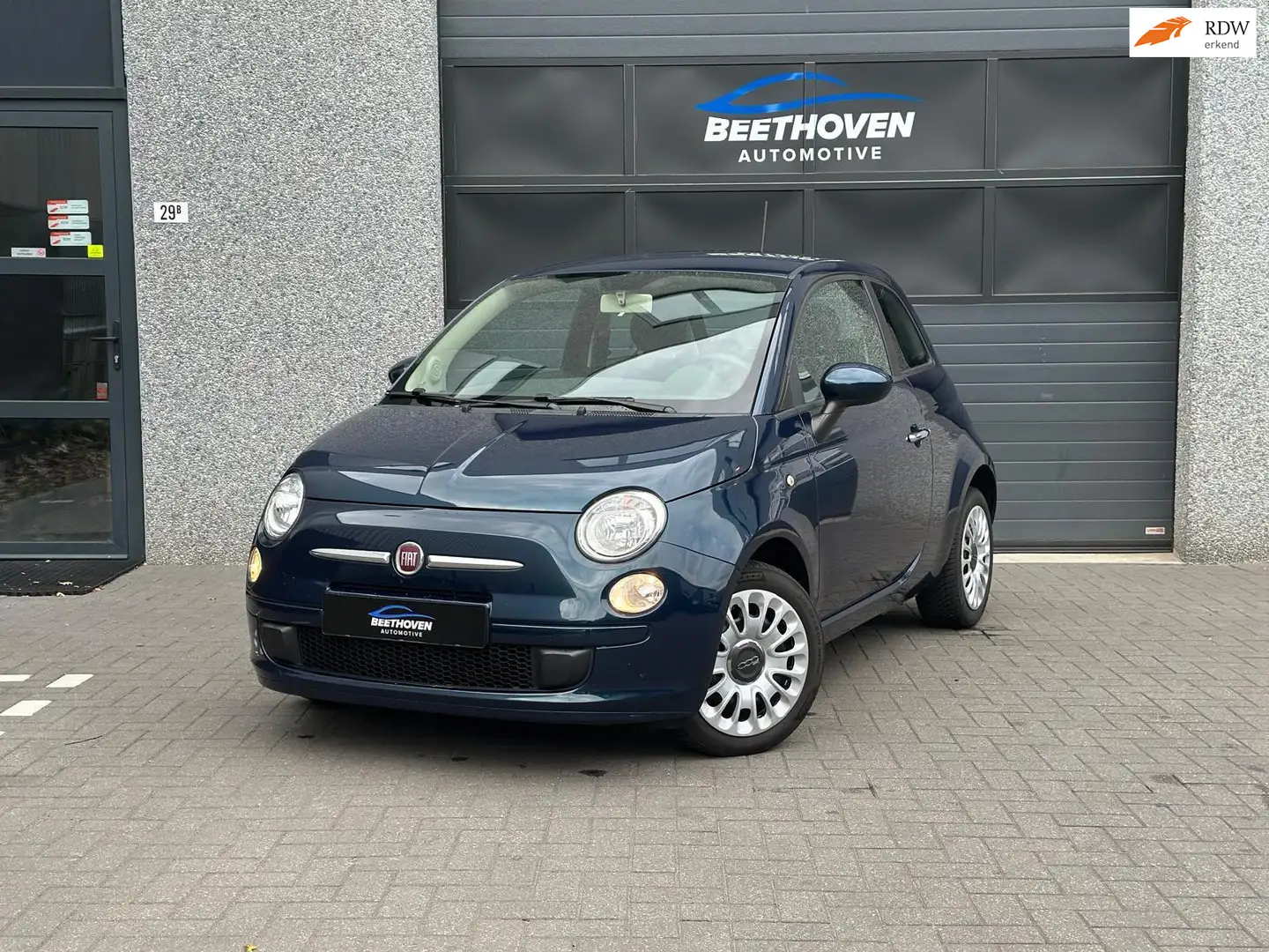 Fiat 500 1.0 TwinAir Pop Blauw - 1
