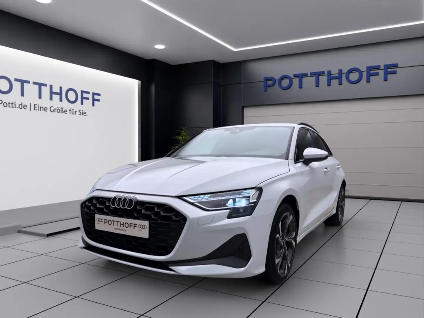 Audi A3 Sportback 30 TDI NAVI VIRTUAL SITZHZG LED Weiß - 1