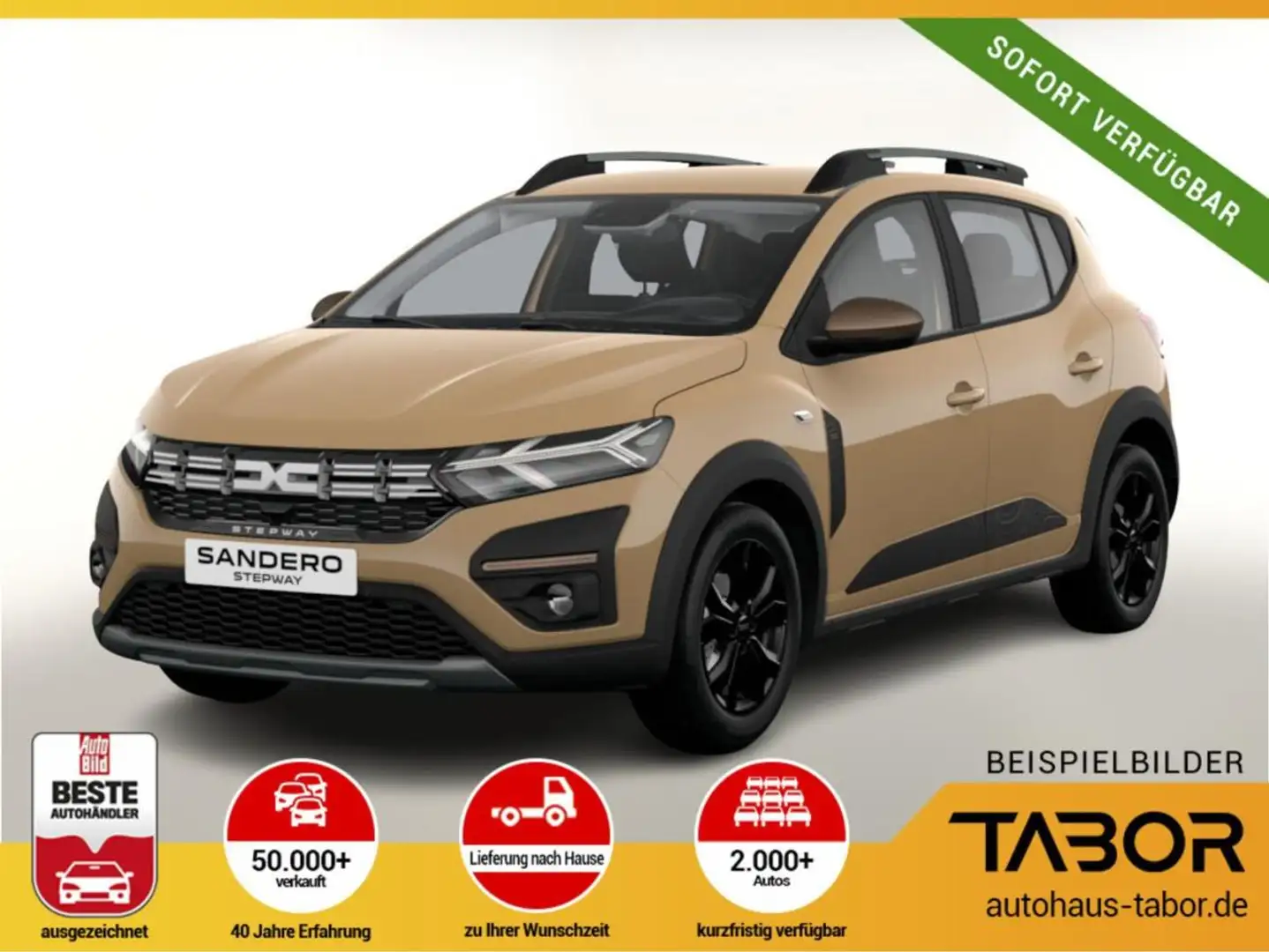 Dacia Sandero Extreme+ TCe 110 Kam PDC vo/hi Beige - 2