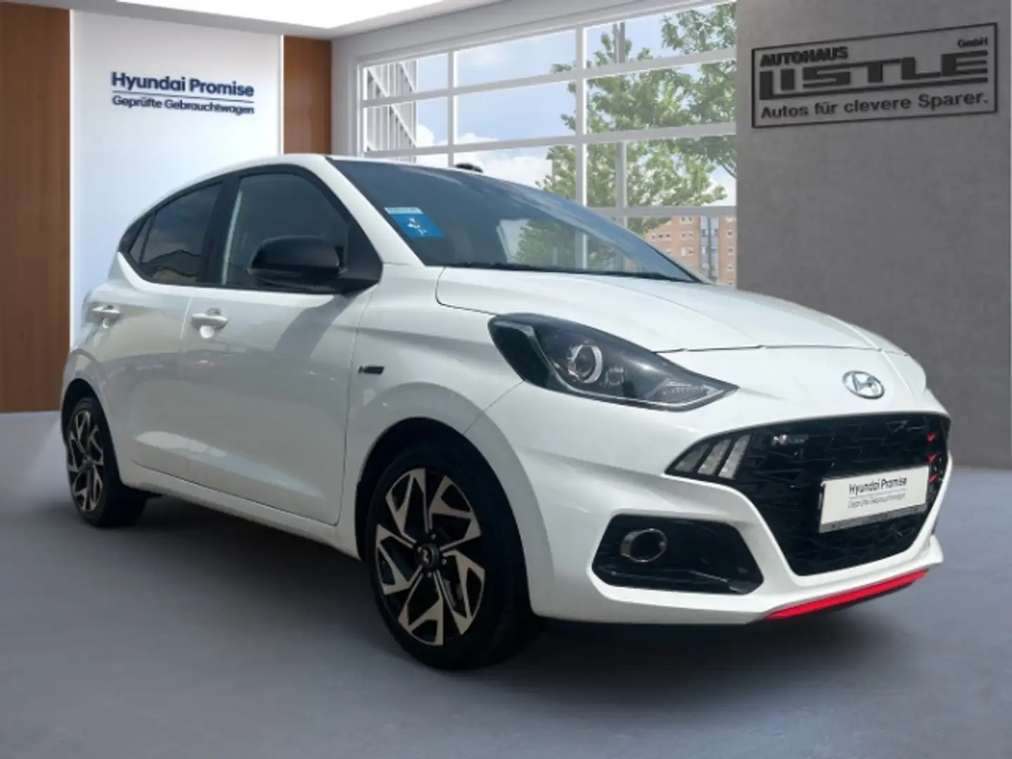 Hyundai i10 N Line 1.0 EU6d Sportpaket Navi Apple CarPlay Andr Wit - 2