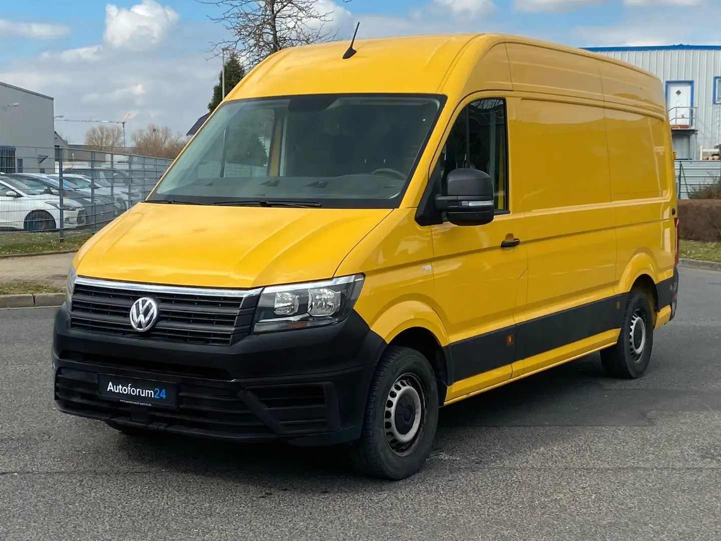 Volkswagen Crafter Kasten Kasten 30 mittellang Hochdach FWD Sarı - 1