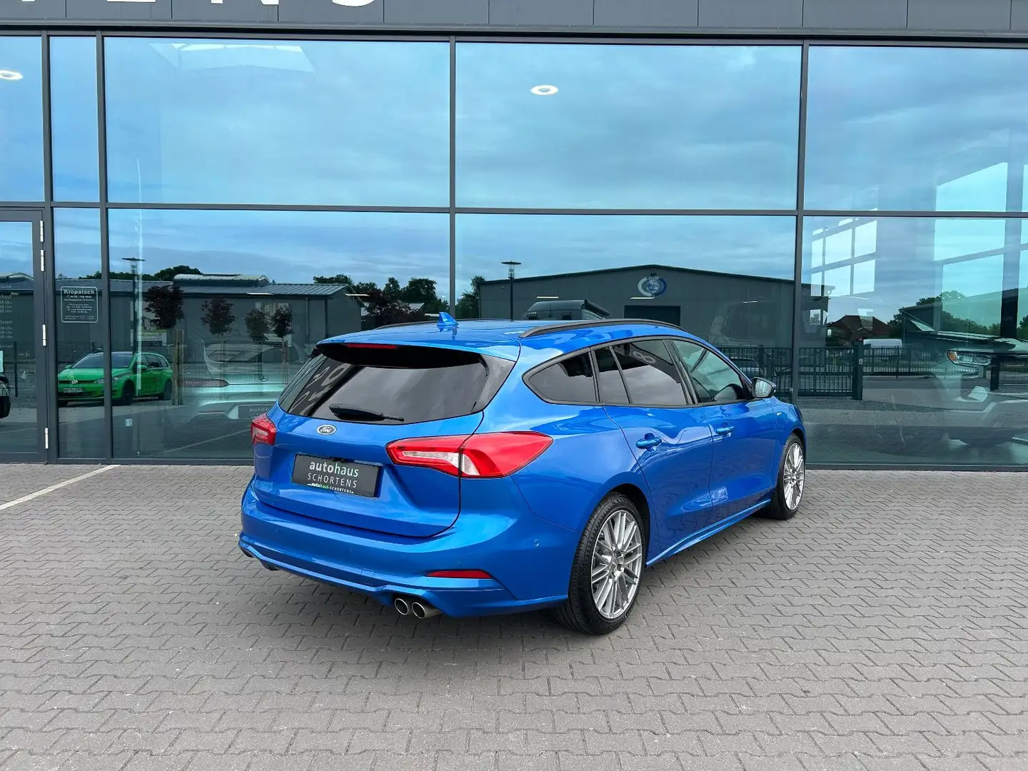 Ford Focus Turnier 1.5 EcoBlue ST-Line Temp SHZ Navi Bleu - 2