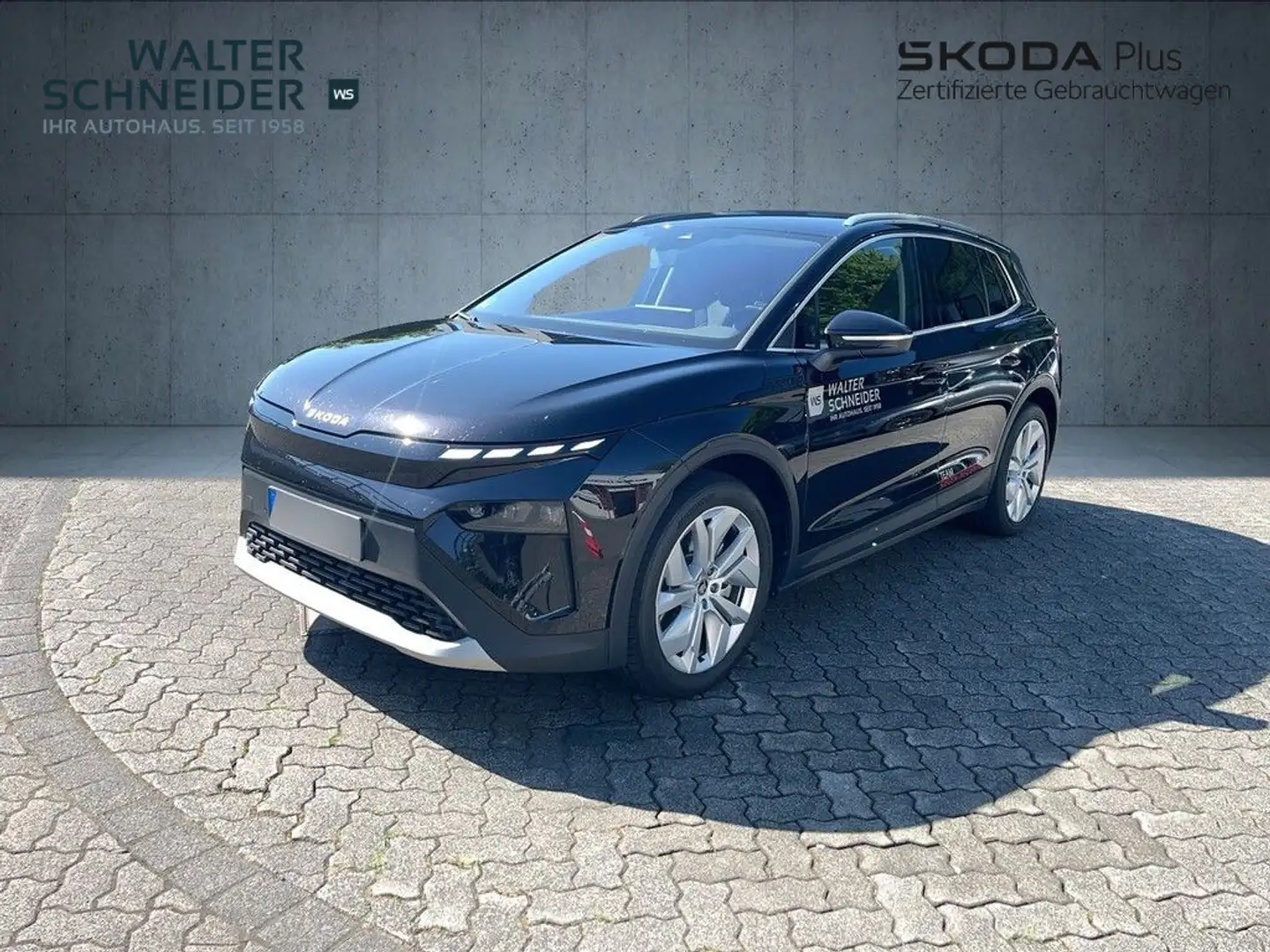 Skoda Elroq 85 82 kWh Batterie Elektromotor Schwarz - 2
