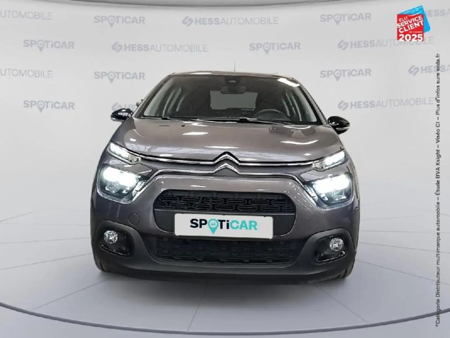 Citroen C3 1.2 PureTech 83ch S/S PLUS GPS Gris - 2