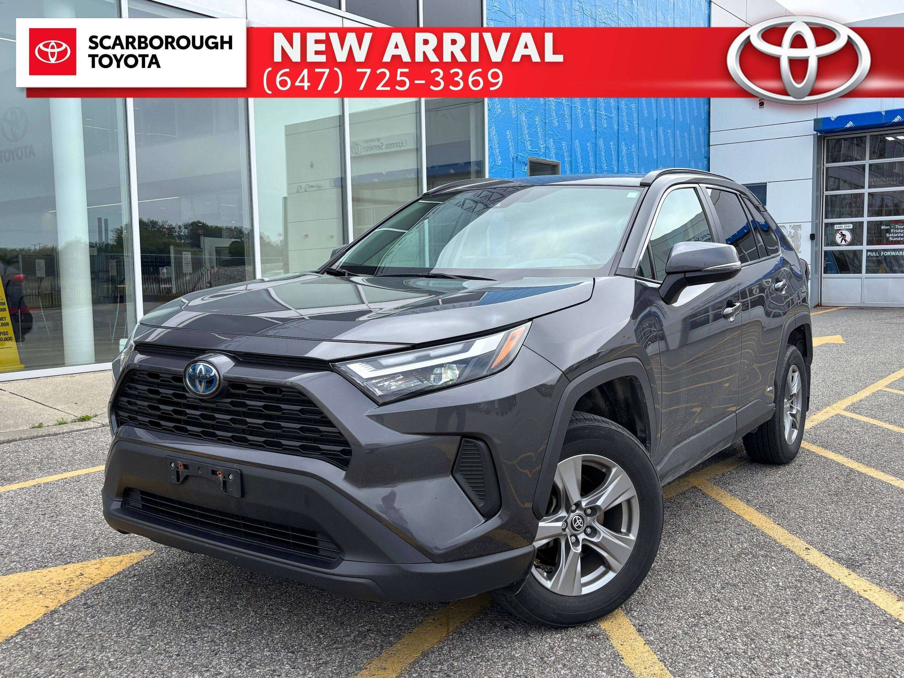 Gray 2024 Toyota RAV4 Hybrid SUV / Crossover All-Wheel Drive Automatic