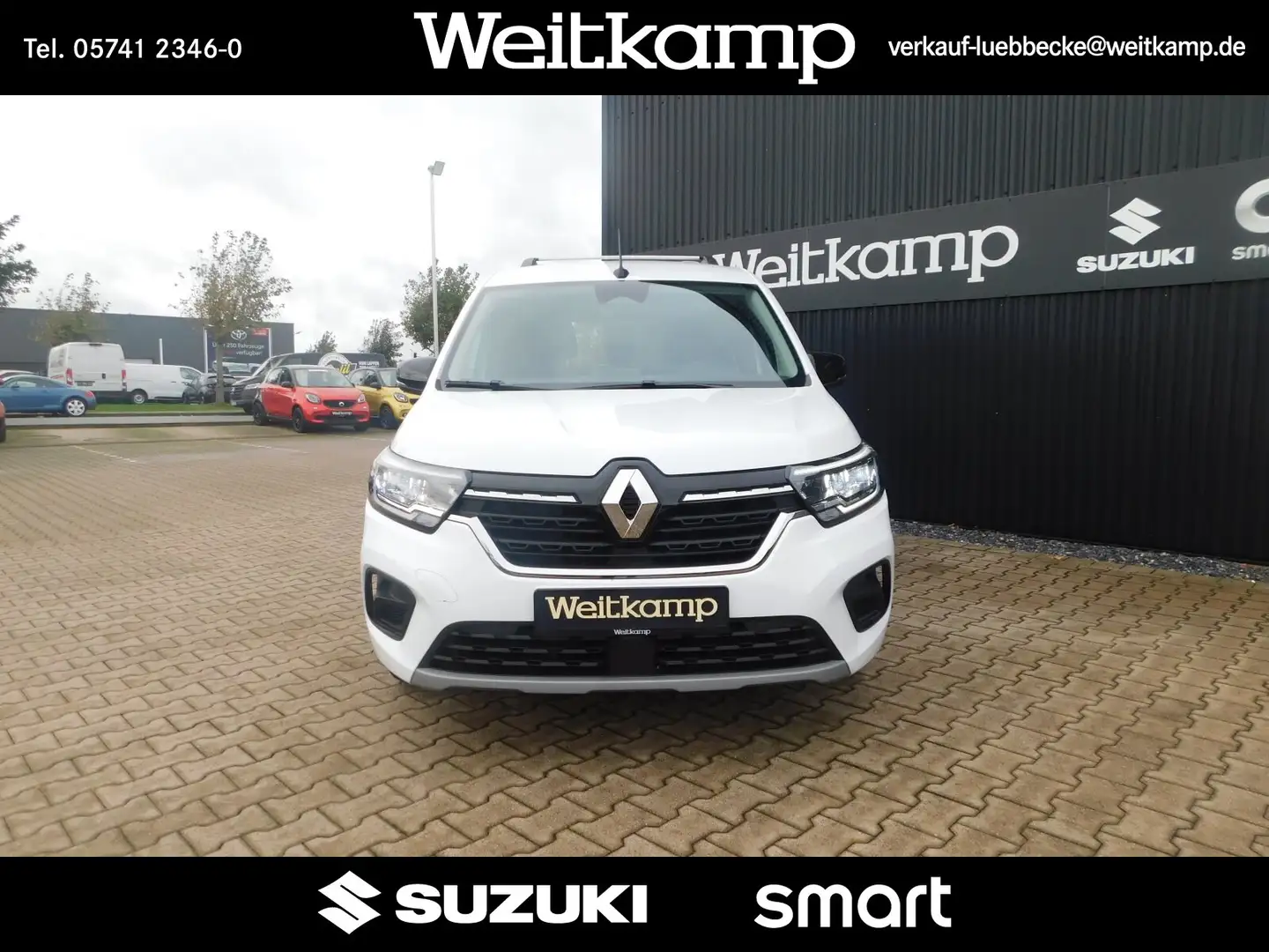 Renault Kangoo Kangoo III 1.3 TCe100 Equilibre AHK Klima Wi Räder Blanc - 2