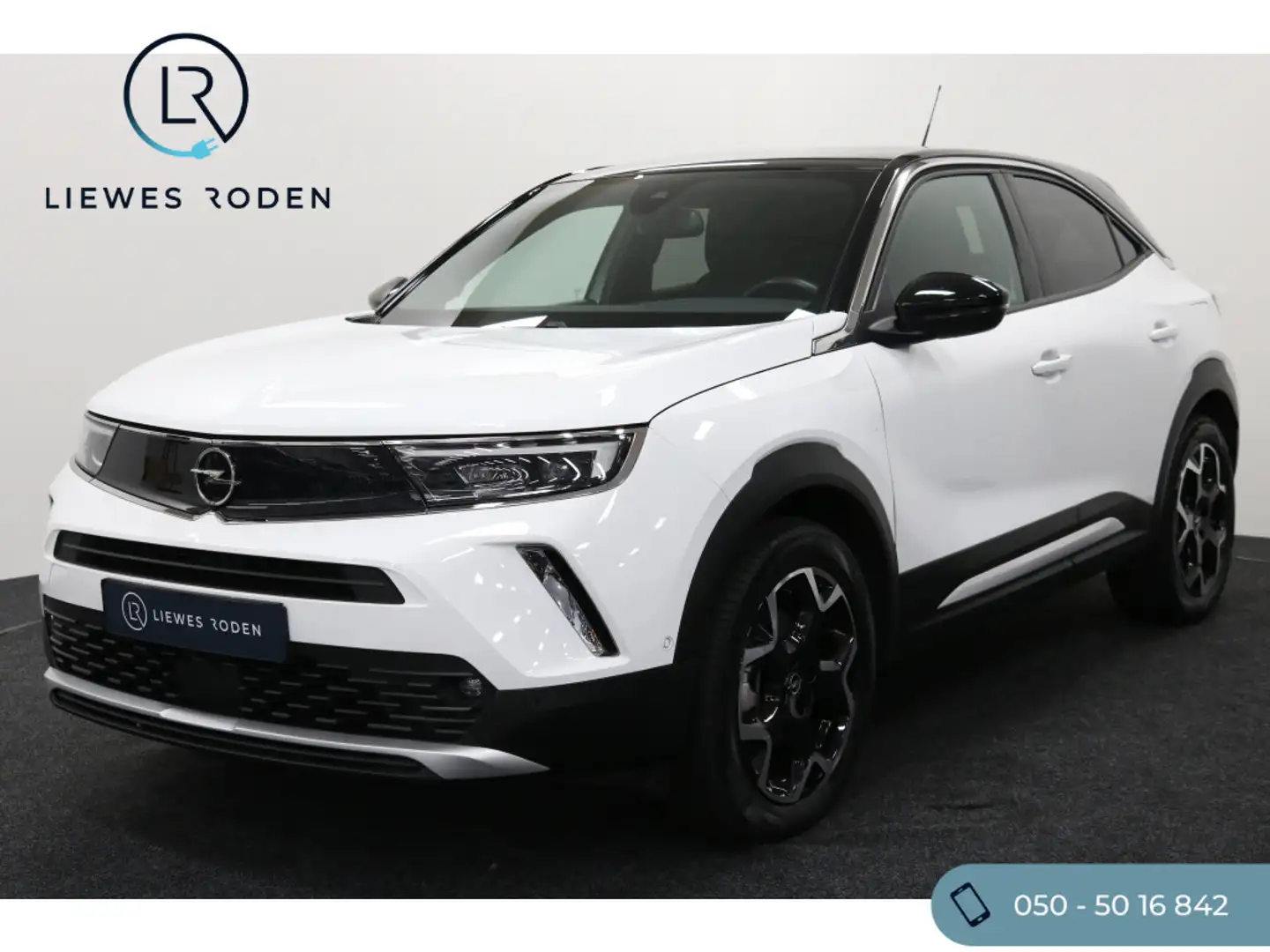 Opel Mokka-E Ultimate 50-kWh 11kw bl. Weiß - 1