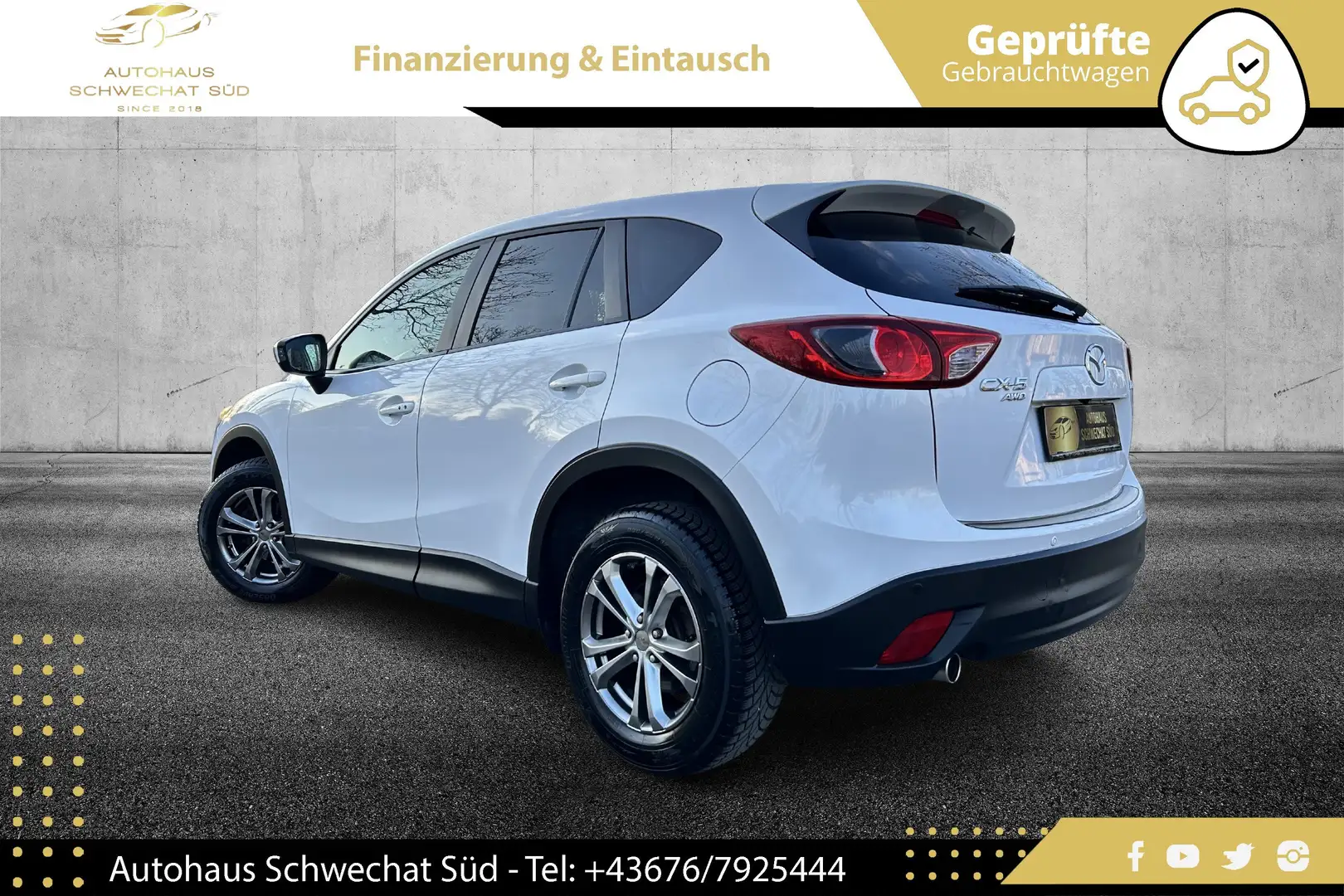 Mazda CX-5 CD175 Revolution Top Aut. AWD Weiß - 2