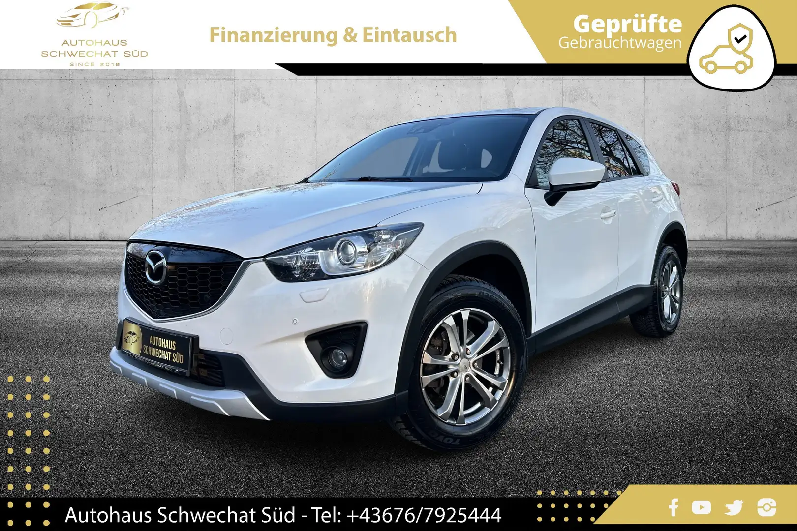 Mazda CX-5 CD175 Revolution Top Aut. AWD Weiß - 1