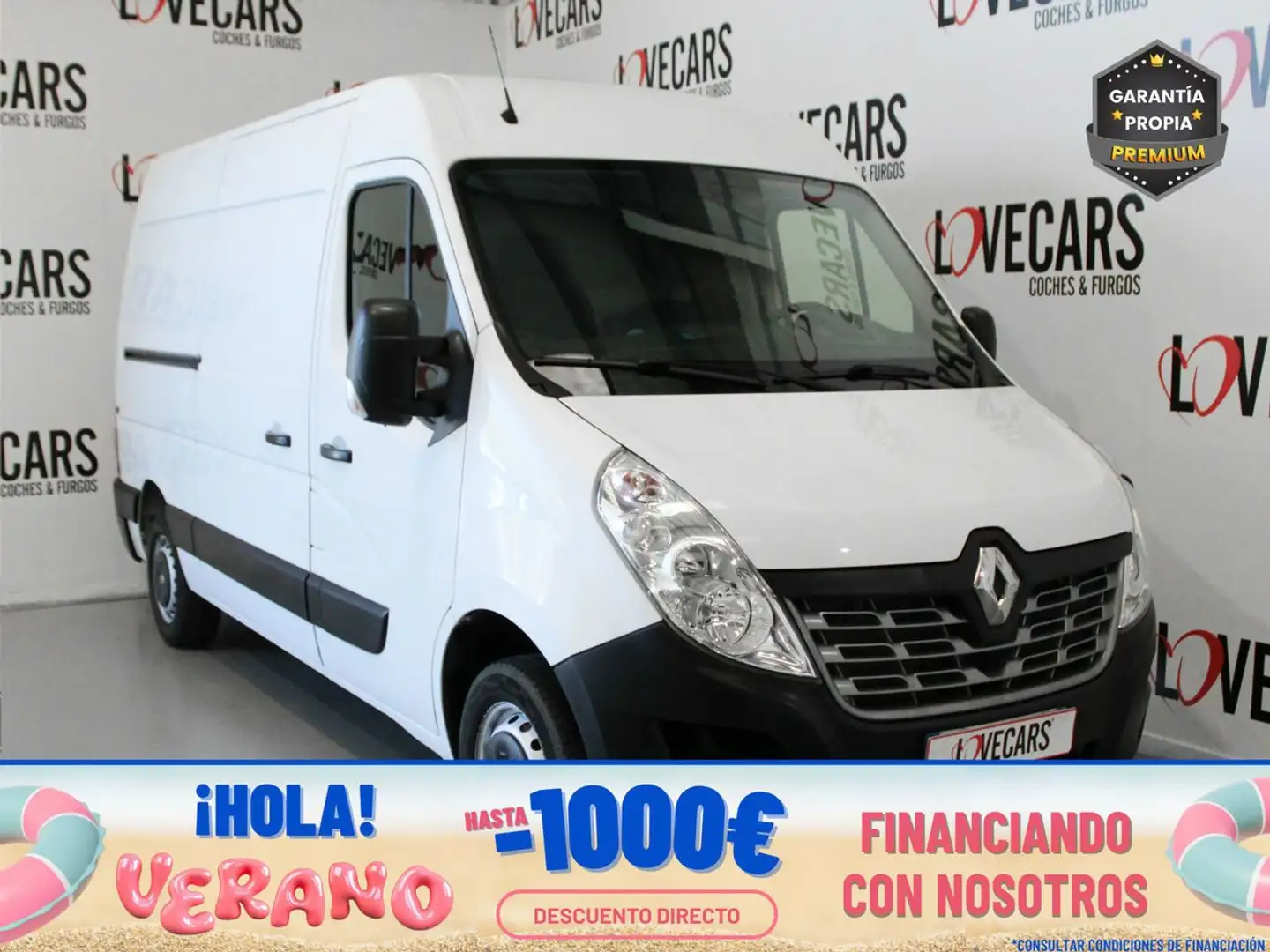 Renault Master 2.3 DCI FURGON L2 H2 GPS 130 Blanco - 1