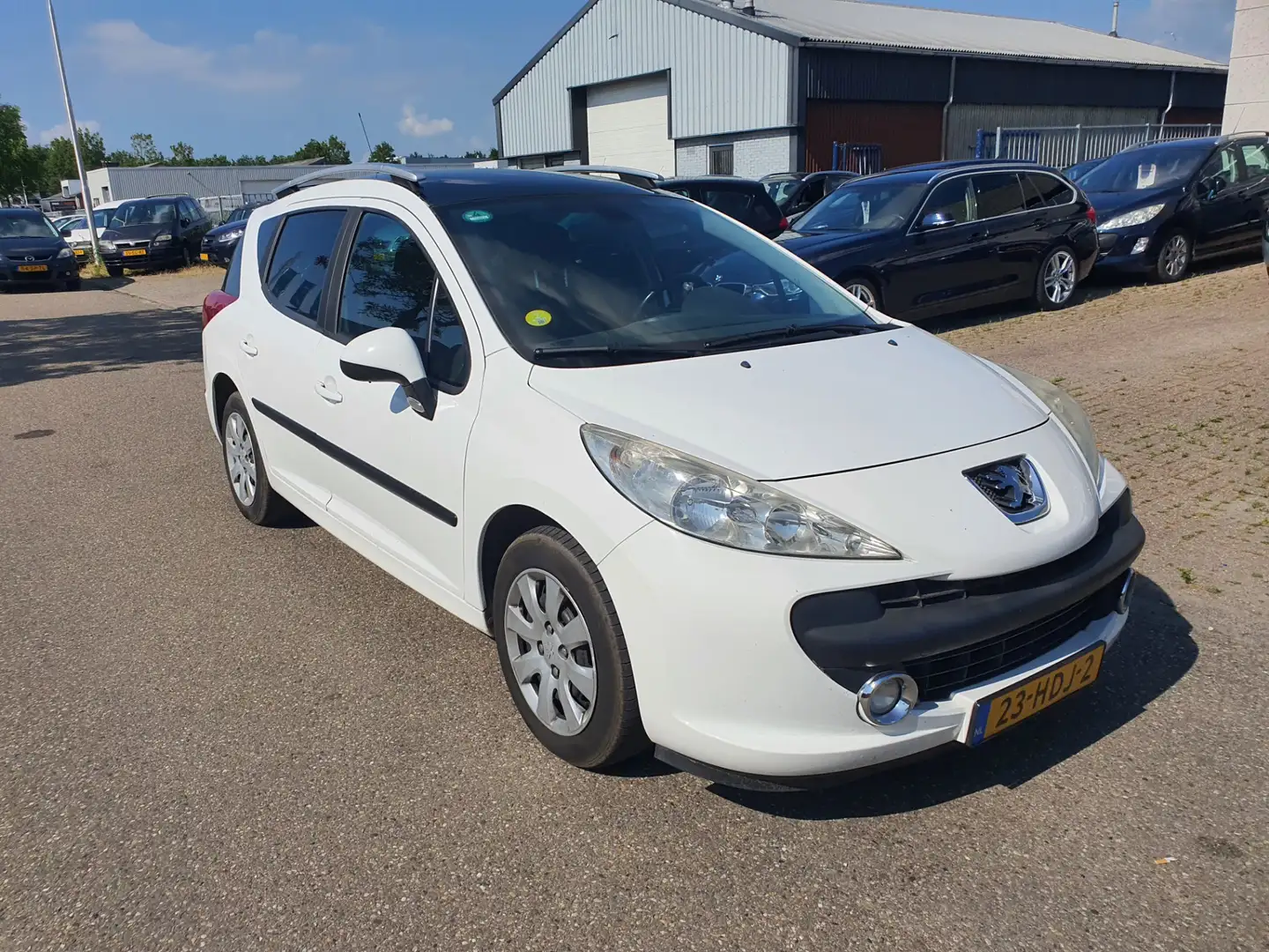 Peugeot 207 SW 1.6 VTi XS Clima Bj:2008 NAP! Wit - 2