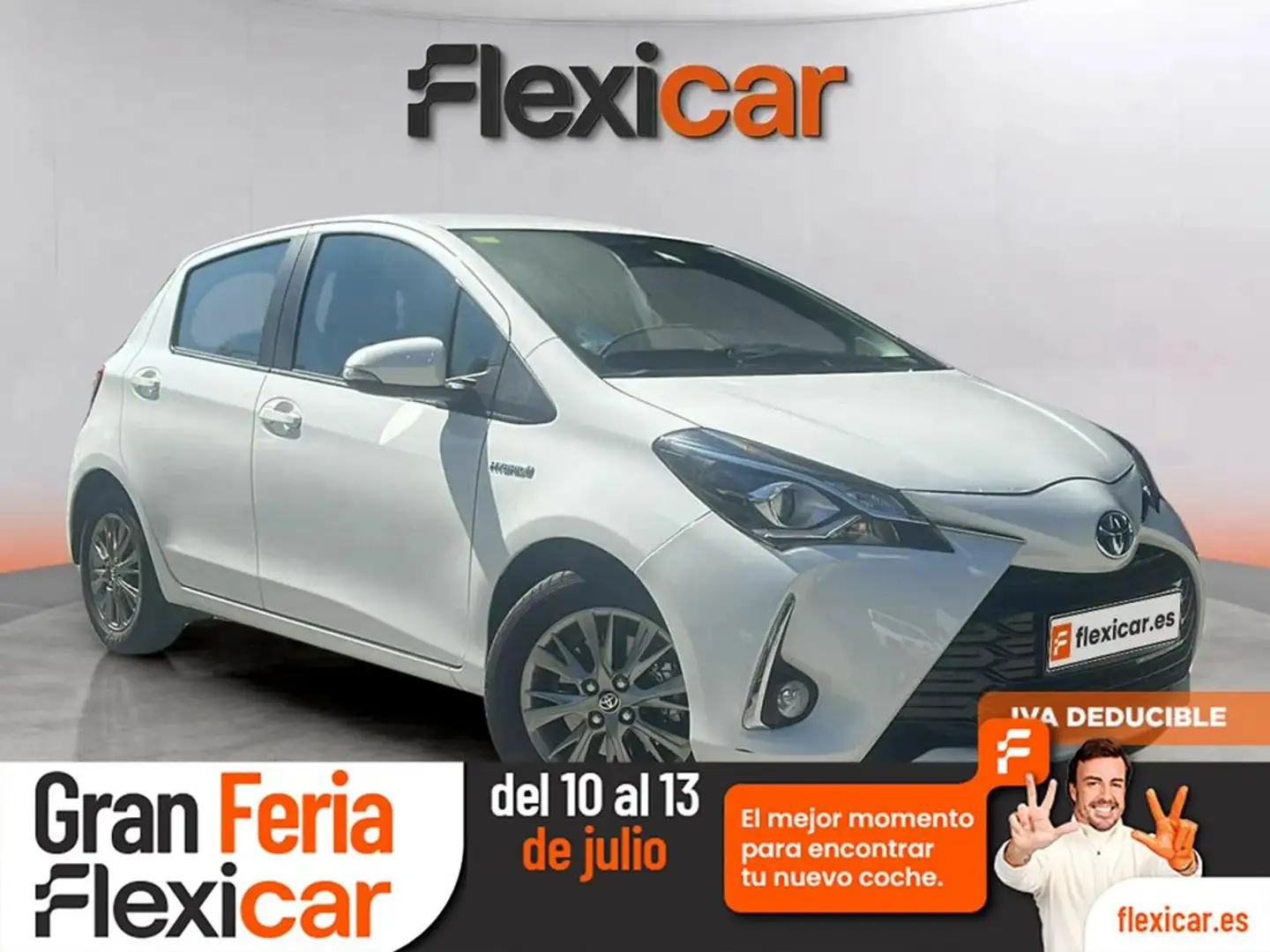 Toyota Yaris 1.5 100H Active Blanc - 1