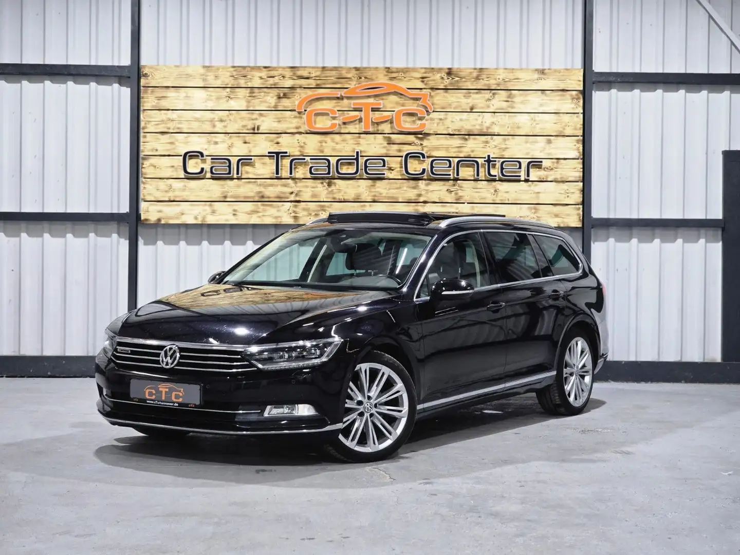 Volkswagen Passat Variant Highline 4Motion/DSG/VOLL/TÜV-NEU Zwart - 1